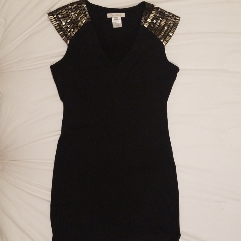 Costa Blanca black mini dress